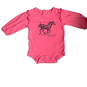 Carhartt Pink Baby Bodysuit